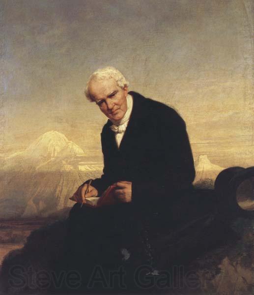 Frederic E.Church Baron Alexander von Humboldt Norge oil painting art
